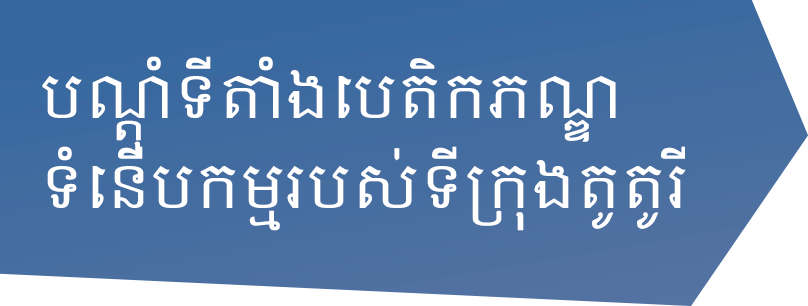 បណ្ដុំទីតាំងបេតិកភណ្ឌទំនើបកម្មរបស់ទីក្រុងតូតូរី