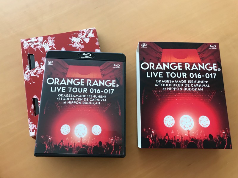 ORANGE RANGE 15周年記念ツアー Blu-ray&DVD