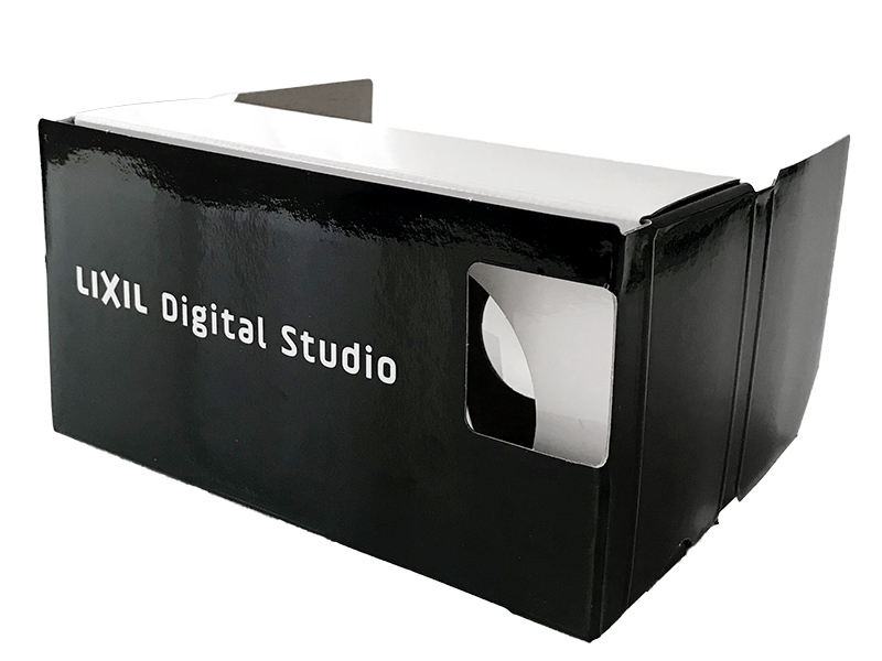 「LIXIL Digital Studio GINZA」ノベルティーとして採用