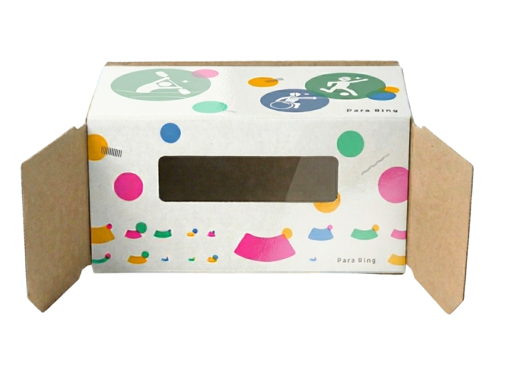 リクルート「ParaRing」にてパラスポーツVR体験を展開。視聴用ゴーグルとしてハコスコを制作