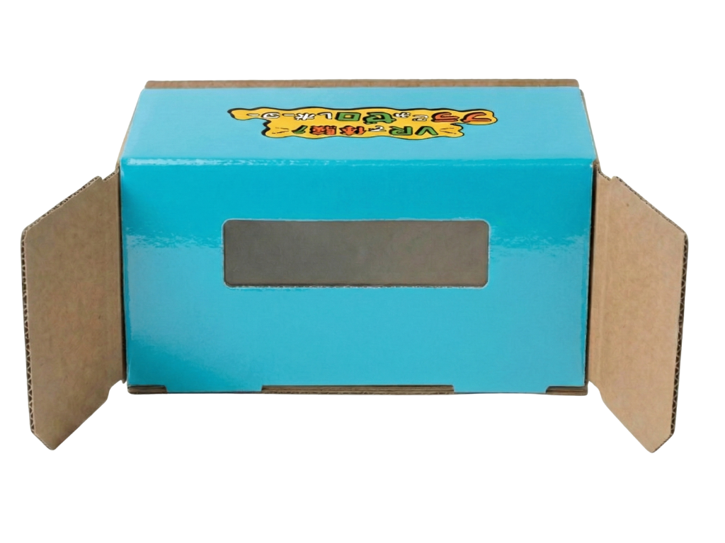 愛知県公式動画チャンネル「AICHI ch」のプラごみゼロ啓発VR映像視聴用ゴーグルとして、ハコスコを制作